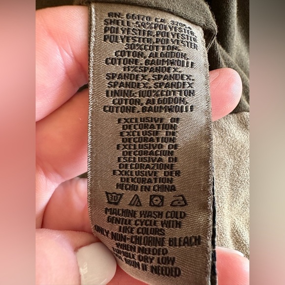 MARRAKECH Anthropologie XS French Terry Jacket Bomber Faux Suede Lightweiht Moto - Picture 5 of 11